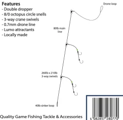 Angler Demersal Drone Fishing Rig