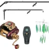 Bonze Kraken Dredge Boom With Daiwa Seaborg 1800 Combo