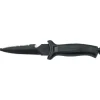 Cressi Aquatys Stiletto 2 Knife Black Grip