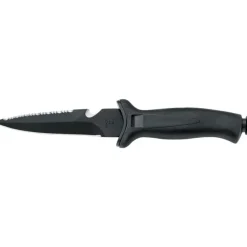 Cressi Aquatys Stiletto 2 Knife Black Grip