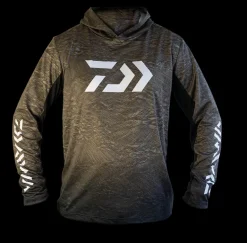 Daiwa Ripple Hooded Jersey Moss