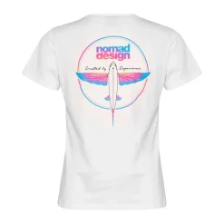 Nomad Design Tee Womens Flyer White