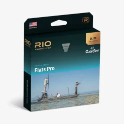Rio Elite Flats Pro Clear Intermediate Fly Line Clear/Trans Orange/Trans Aqua