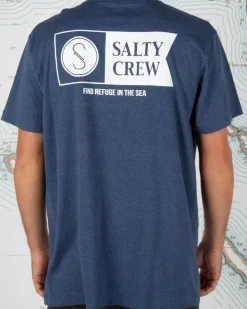 Salty Crew Alpha SS Tee Navy