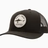 Salty Crew Bruce Retro Trucker Hat Black