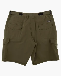 Salty Crew Deep Sea III Cargo Short Military