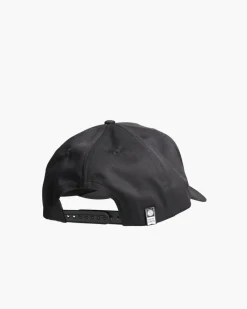 Salty Crew Fly Trap 5 Panel Cap Black