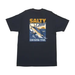Salty Crew Flyer Standard T Shirt Navy