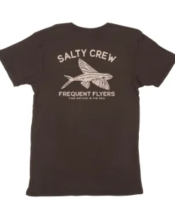 Salty Crew Frequent Flyer Prem SS Tee Black