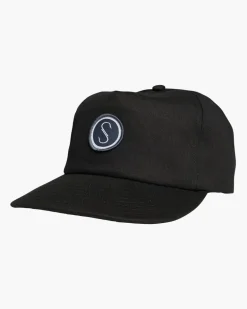 Salty Crew S Hook 5 Panel Unstructd Hat Coal