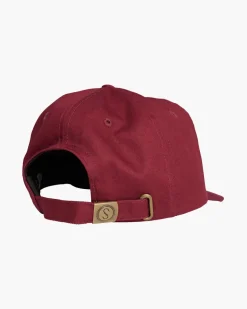 Salty Crew S Hook 5 Panel Unstructd Hat Mahogany