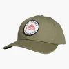 Salty Crew Snap Attack 6 Panel Cap Military