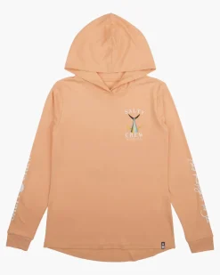 Salty Crew Tailed Hooded Sunshirt Wmns Apricot