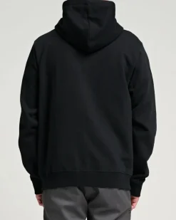Salty Crew Topstitch Zip Fleece Black