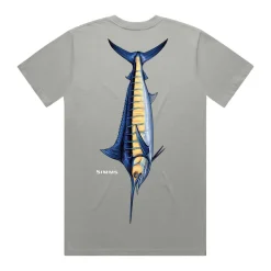 Simms Artist Tee Blue Marlin Fish it Well