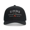 Simms Double Haul Trucker Black