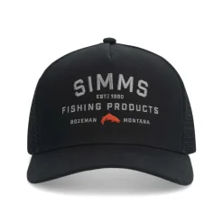 Simms Double Haul Trucker Black