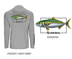Simms Graphic Solartech Hoody Kingfish