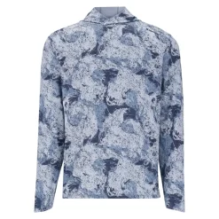 Simms Solarflex Hooded Sunshirt Back Eddy Albacore