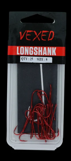 Vexed Long Shank Hook 25-pack